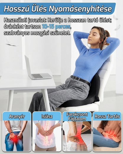 Deréktámogató háttámla